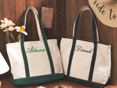Custom Name Tote Bag