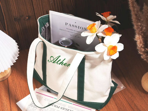 Custom Name Tote Bag