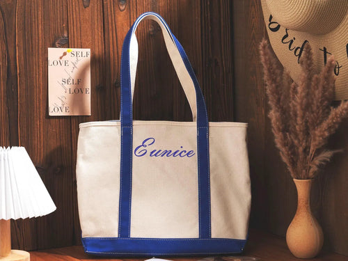 Custom Name Tote Bag